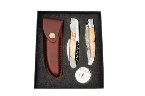 Coffret Couteau et Tire Bouchon à Offrir 