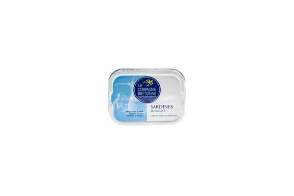 Sardines au naturel - La Compagnie Bretonne  - 115 g